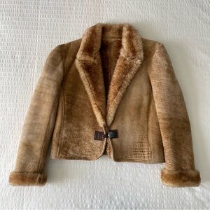 Vintage Genuine Shearling Jacket